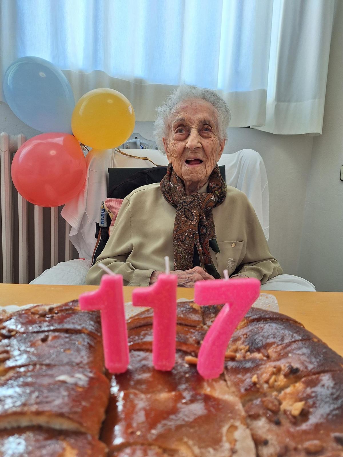 Maria Branyas, la superanciana más longeva del mundo, cumple 117 años