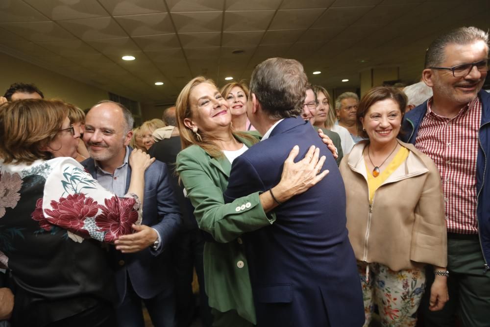 Abel Caballero celebra la mayoría absoluta en Vigo