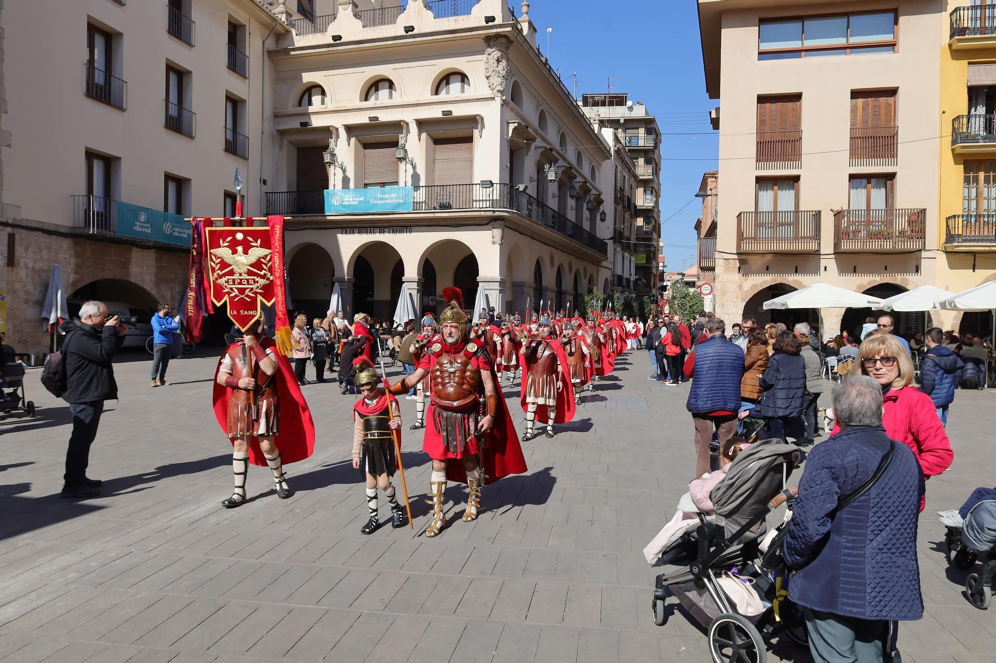 Rememora el IV Encuentro de guardias romanas y armados de Vila-real en imágenes