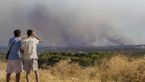 L’incendi de Huelva alenteix la seva propagació
