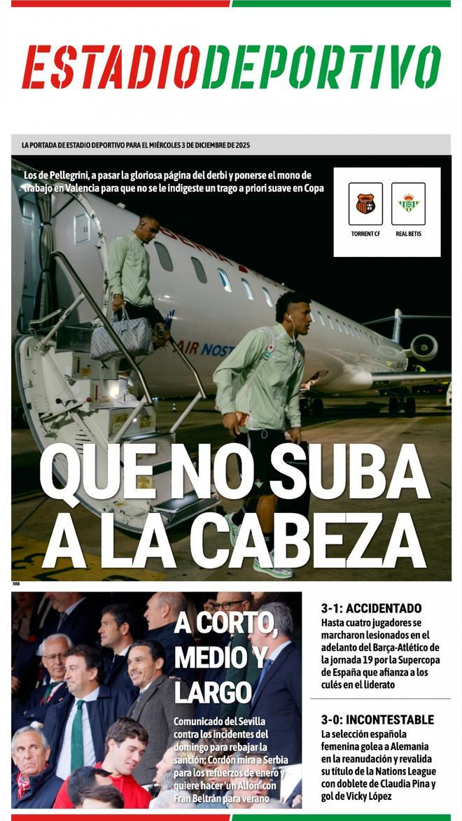 Las portadas de la prensa deportiva de hoy