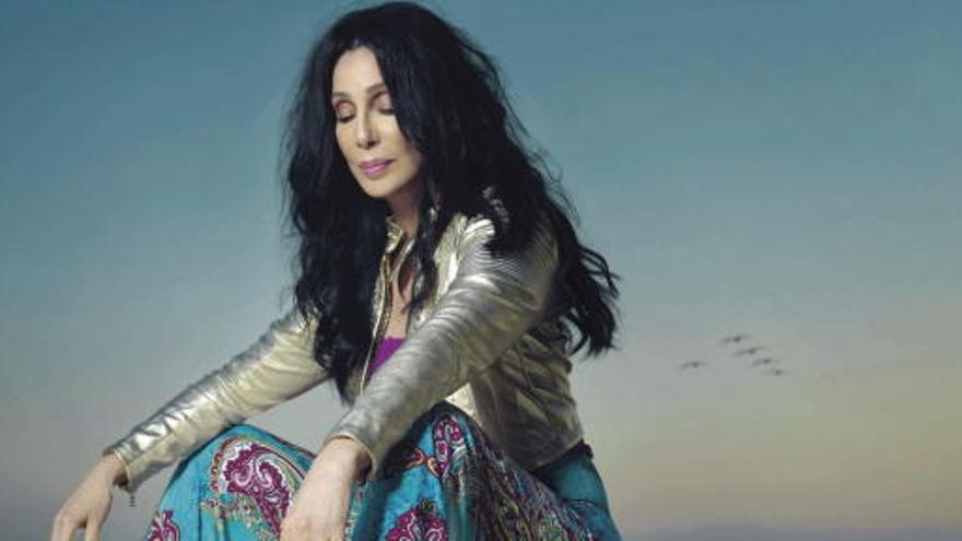 Imagen promocional del nuevo disco de Cher.