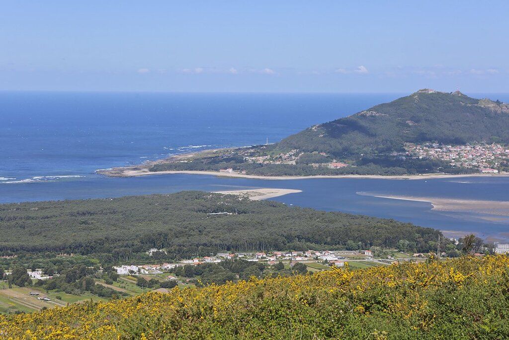 Mirador do Monte de Santo Antão, en Caminha (Portugal).