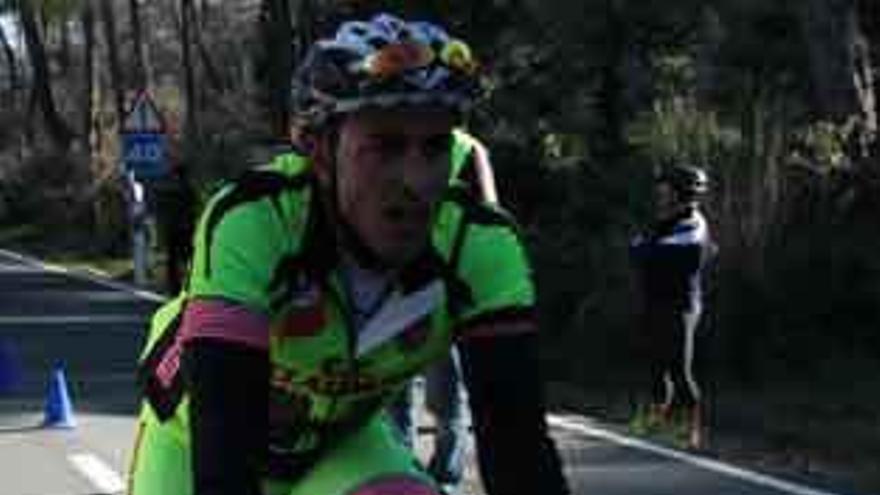 Raúl Granado, del Club Ciclista Villalpando.