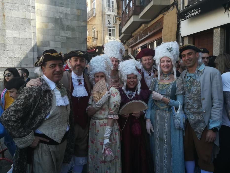 Reconquista 2019 | Las calles de Vigo se animan ya desde bien temprano. // M. Clavero