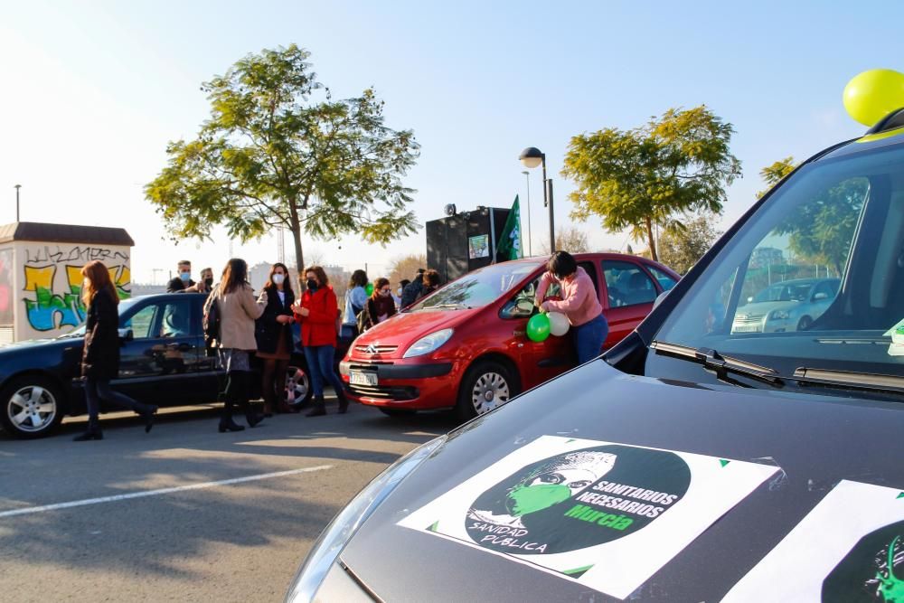 Una marcha teñida de verde y blanco para defender "el bien común"