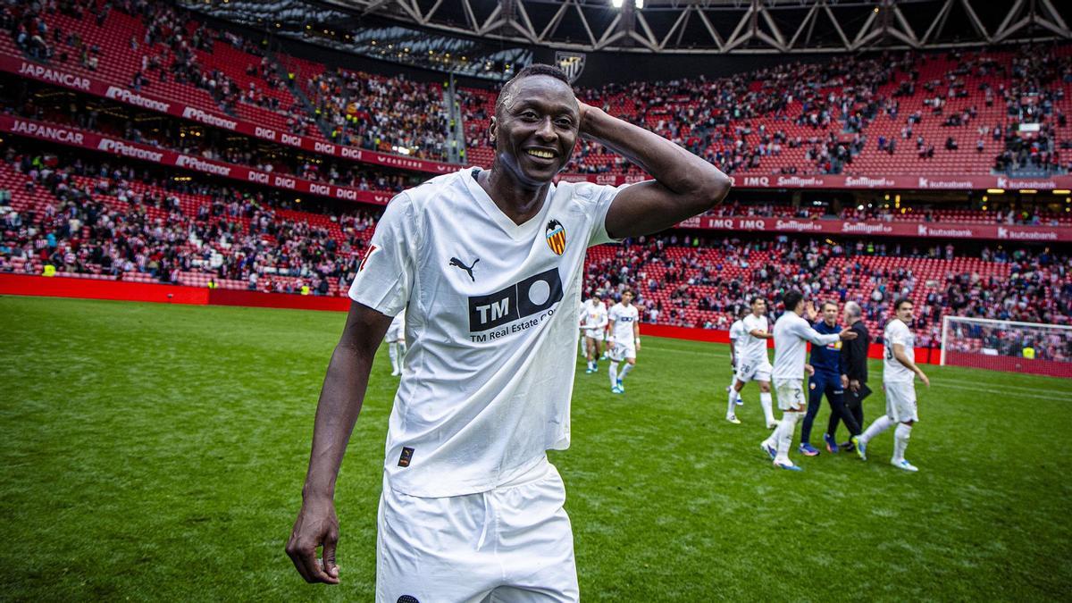 UMAR SADIQ MARCÓ EL GOL DE LA VICTORIA DEL VALENCIA CF