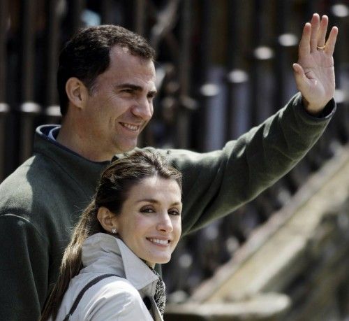Se cumplen nueve años del enlace de los Príncipes de Asturias, Don Felipe y Doña Letizia, que tuvo lugar el 22 de mayo de 2004 en La Almudena de Madrid.