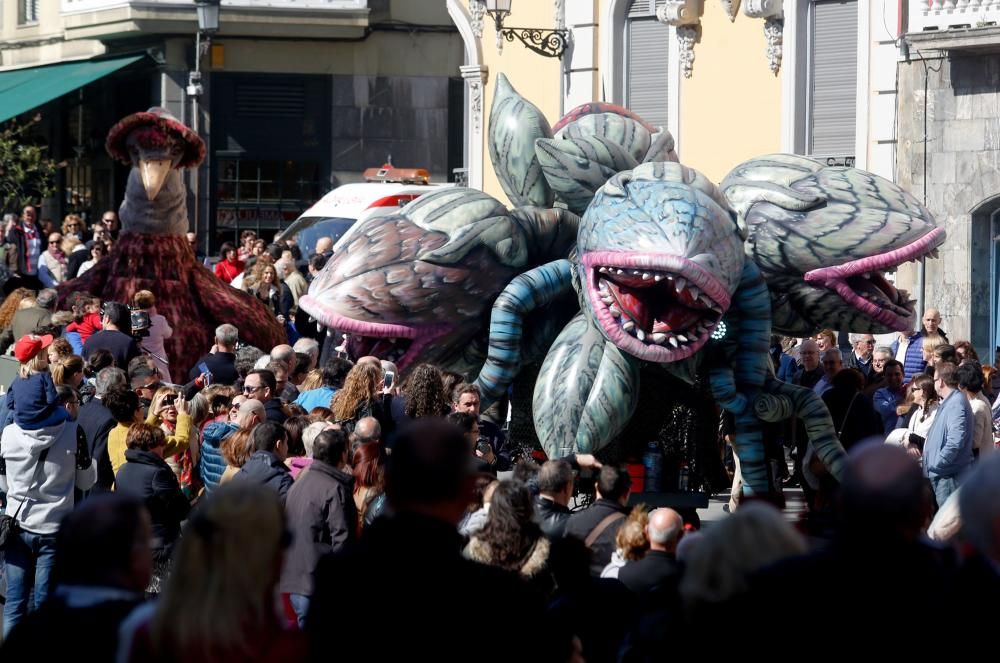 Pregón y desfile de las fiestas de El Bollo en Avilés