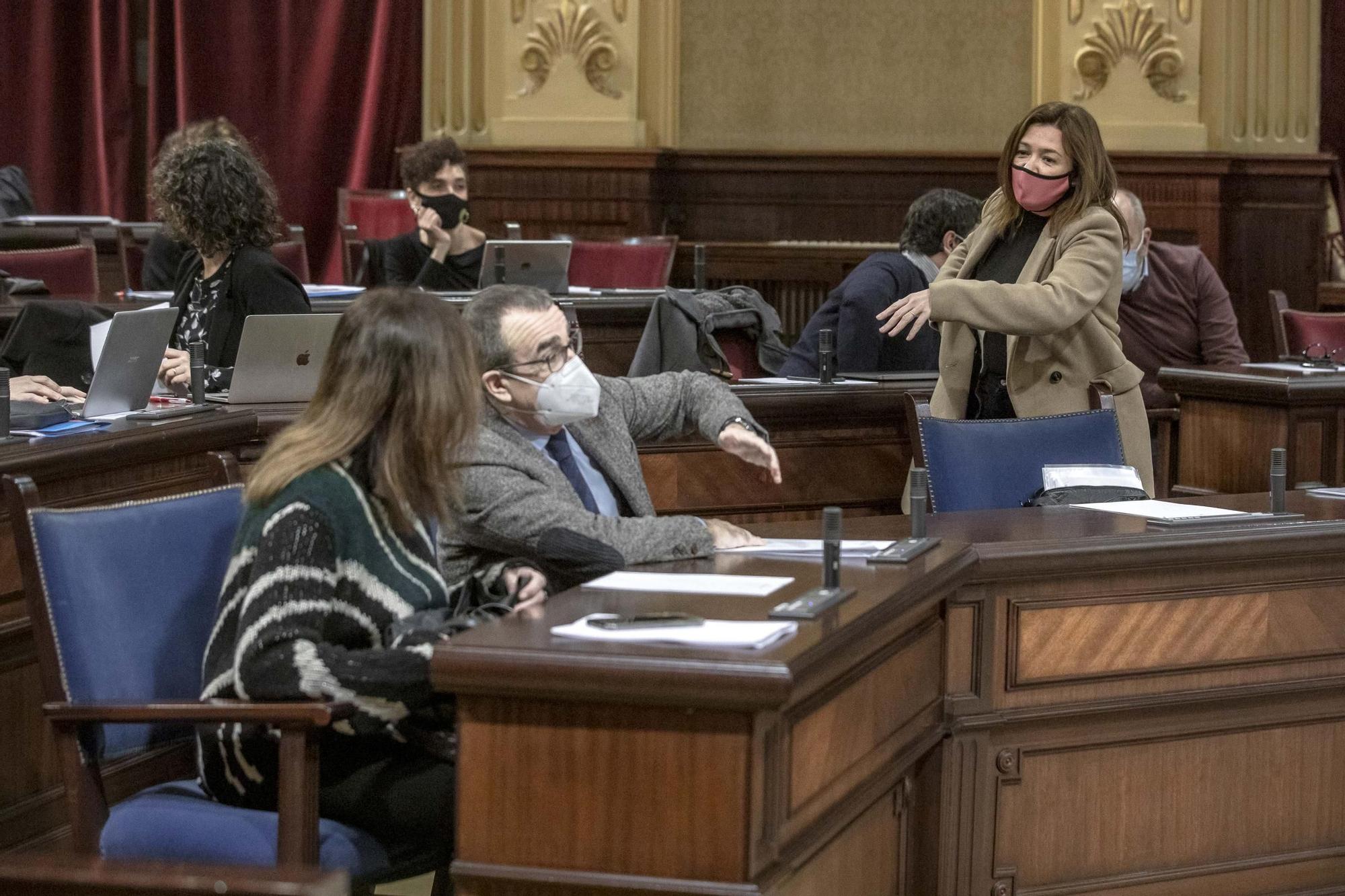 Pleno del Parlament de día 23 de febrero de 2021