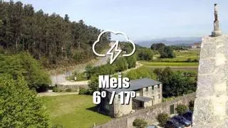 El tiempo en Meis: previsión meteorológica para hoy, domingo 28 de abril