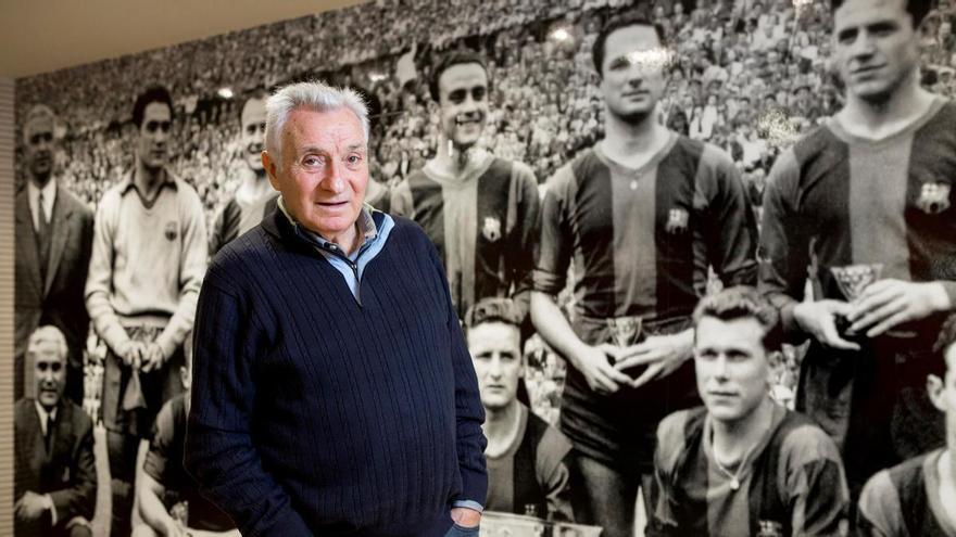 Mor Josep María Fusté, llegenda del Barça en la dècada dels 60