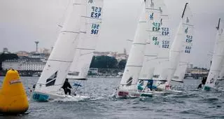 El HSN Sailing Team, primer líder tras una dura jornada