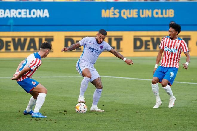 Las mejores imágenes del Barça-Girona: El debut de Depay