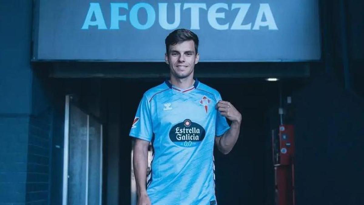 Aleix Febas, una de las incorporaciones que ha hecho el Celta este verano. | RC CELTA