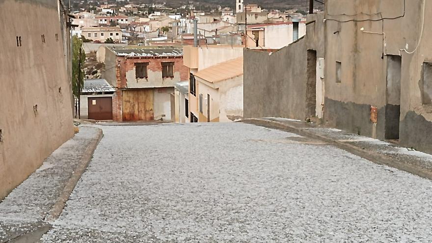 Así han dejado las lluvias las calles de algunas zonas de la Región