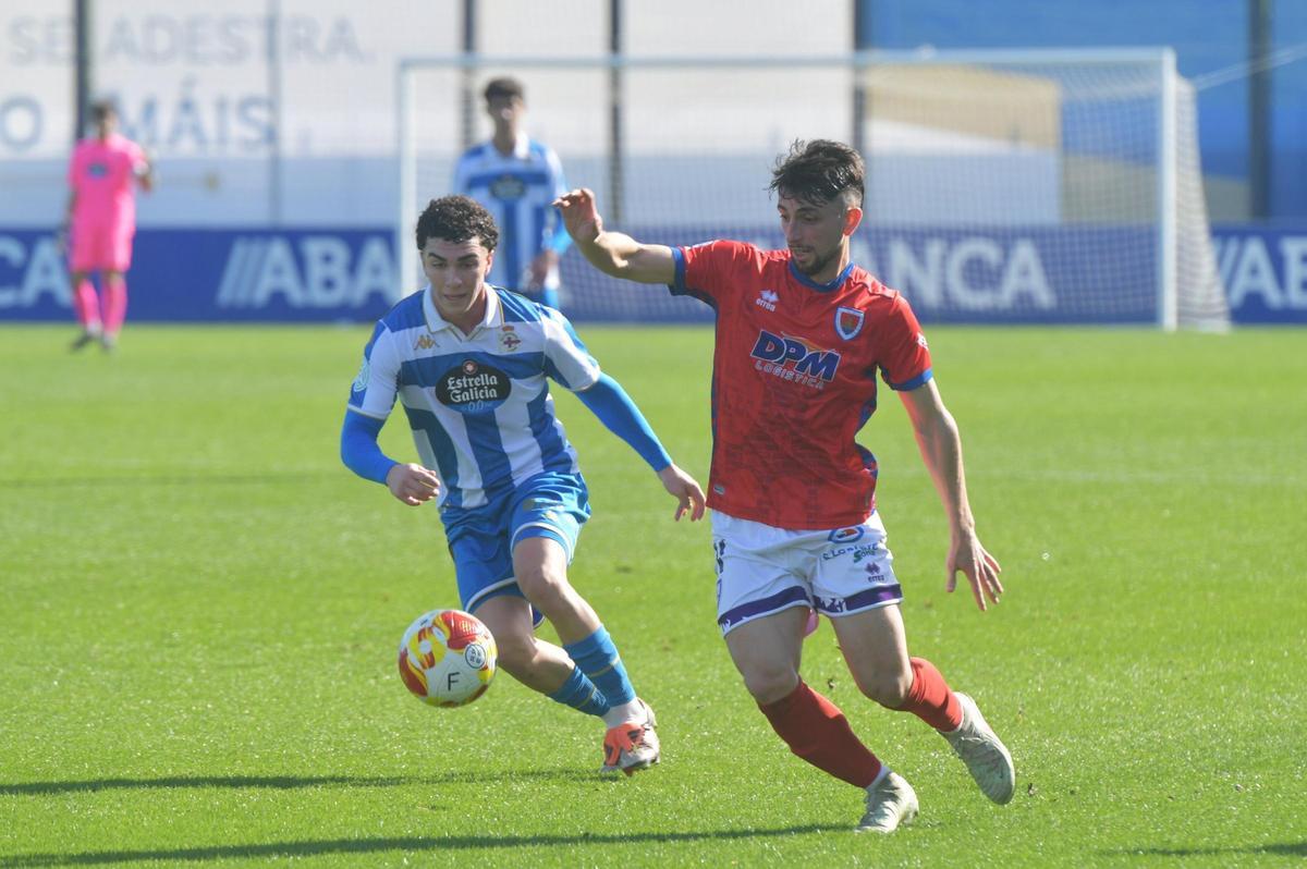 Victoria de equipo grande para el Fabril ante el Numancia (2-1)