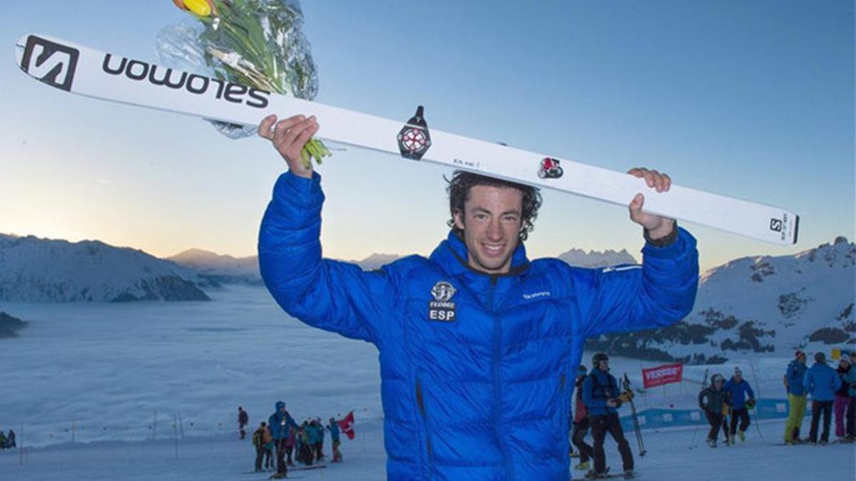 Kilian Jornet, de nuevo campeón del mundo en 'vertical race'