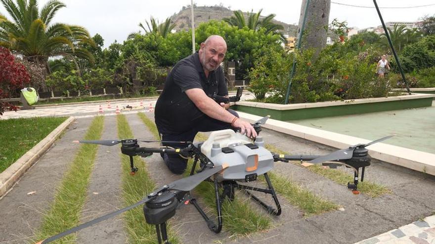 La agricultura que viene: los vuelos del dron jardinero