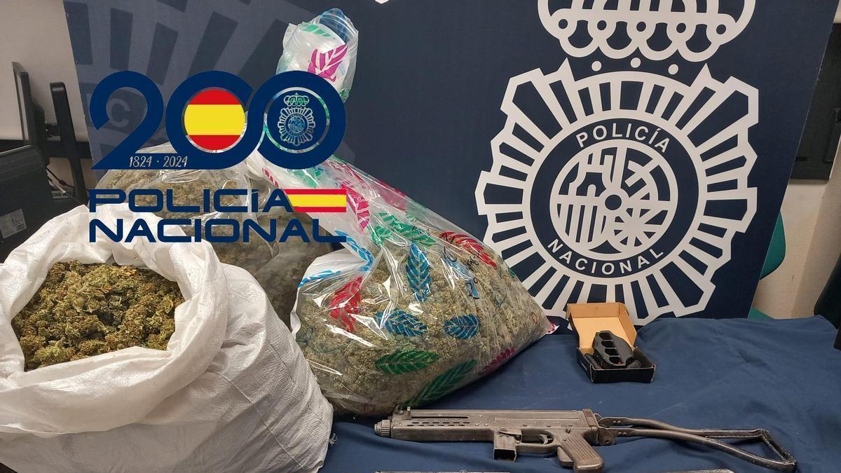 Imágenes de lo incautado en la Operación Siega