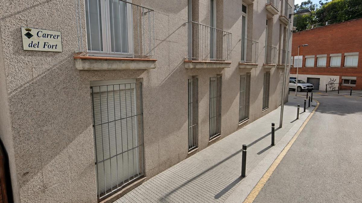 El carrer del Fort de Lloret de Mar.