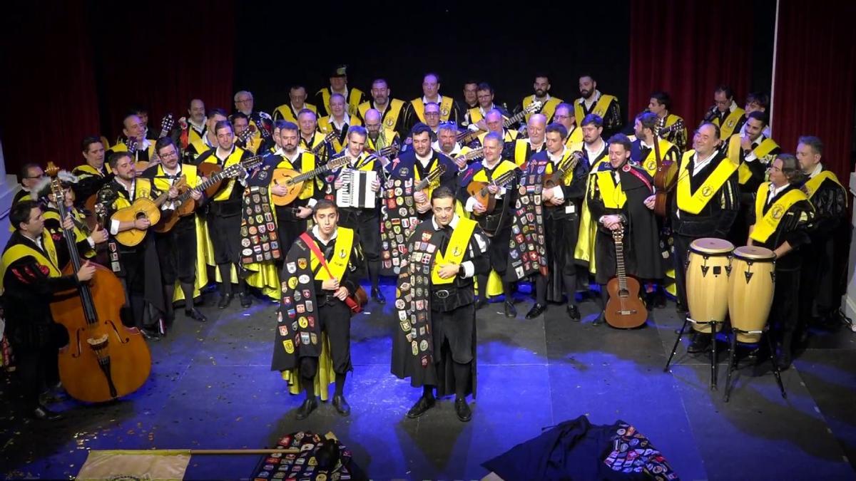 La Tuna de Medicina de Badajoz.