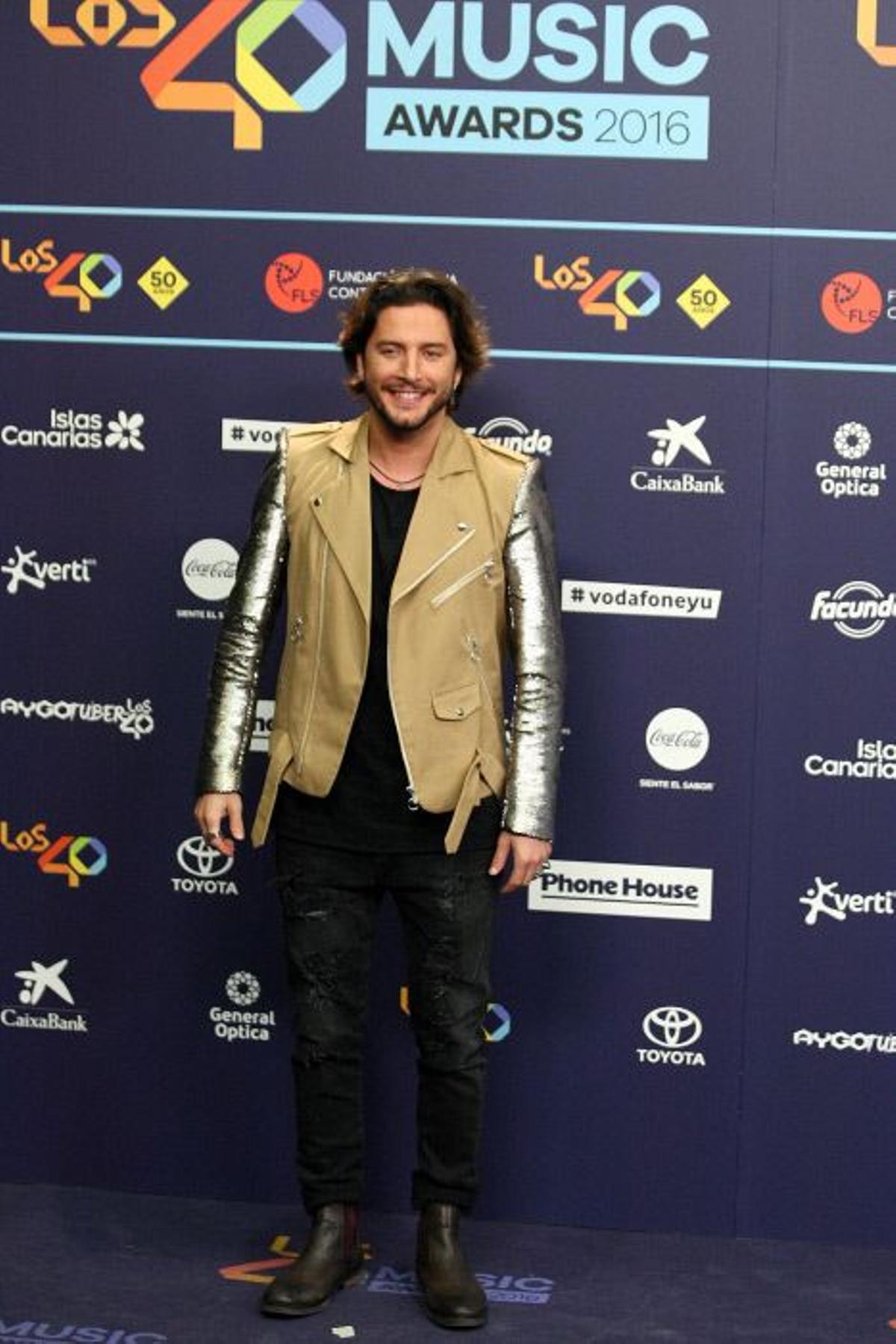 Premios Los 40 Principales: Manuel Carrasco