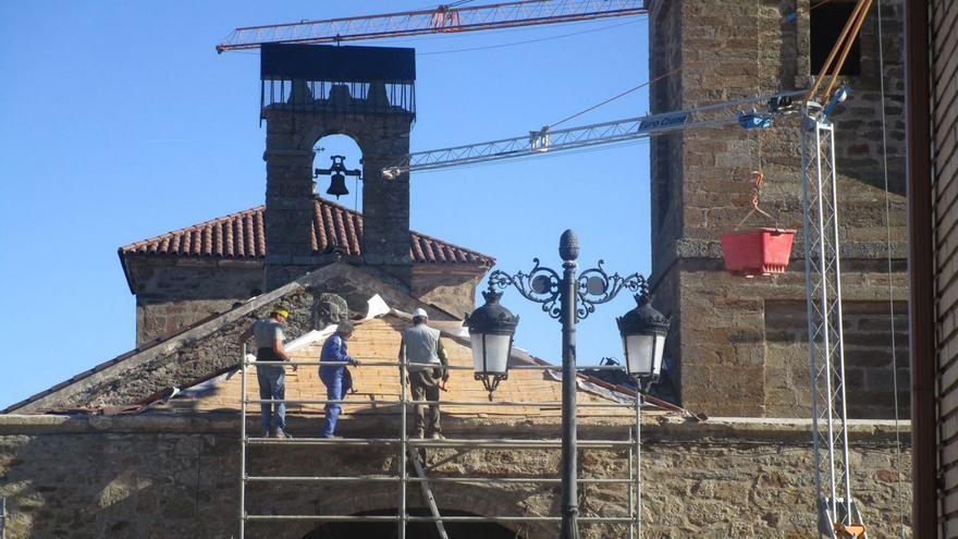 Las obras del santuario de La Carballeda cierran la primera fase