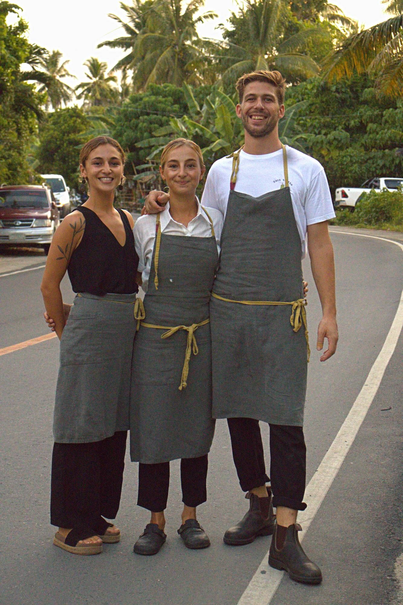 Cocineras del restaurante Roots.