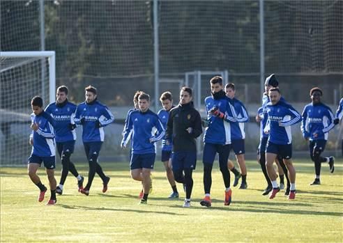 Entrenamiento del Real Zaragoza