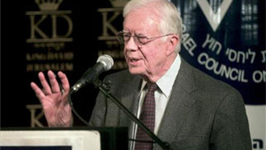 Jimmy Carter asegura que Hamás está dispuesto a reconocer a Israel