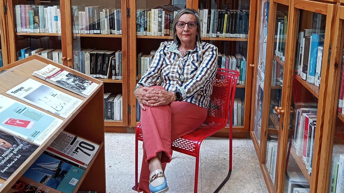 Aurora Prieto, en una imagen del pasado verano