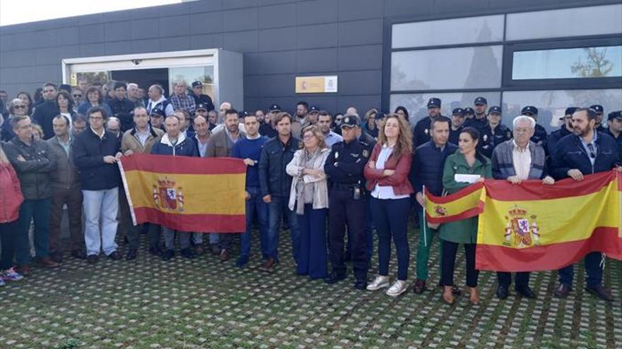 Concentraciones de apoyo al trabajo de la policía en Cataluña