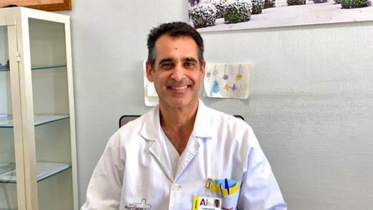 José Luis Alonso, jefe de servicio de Oncología de la Arrixaca.