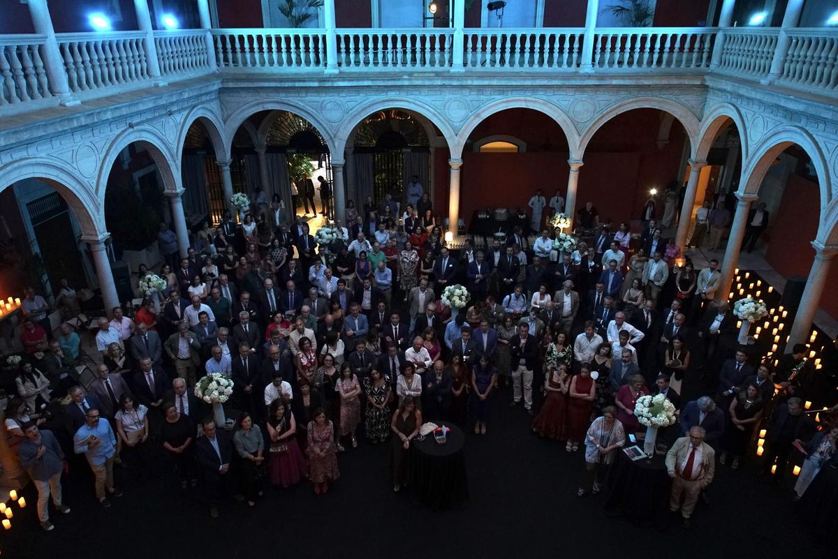 Imagen del evento en el Patio de la Fundación Cajasol en Sevilla.