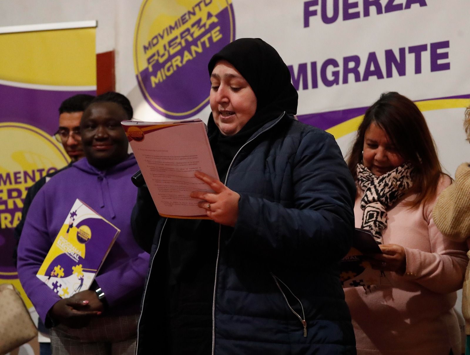 Presentación del movimiento Fuerza Migrante