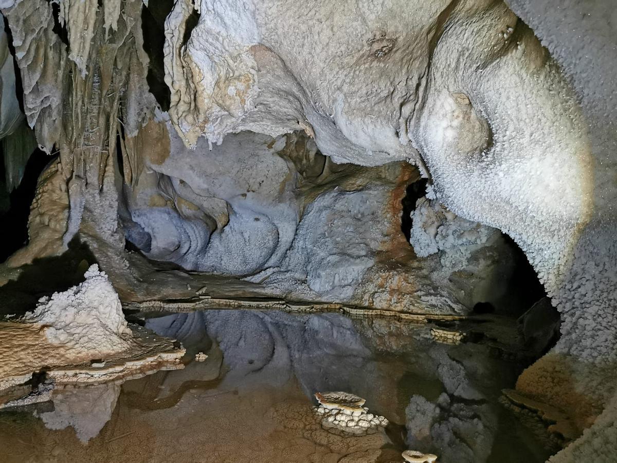 Otra imagen de la nueva cueva.