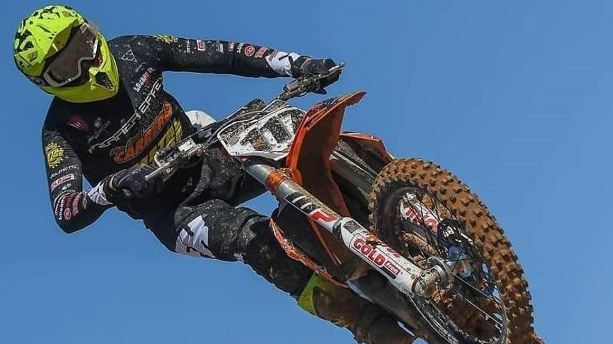 Luis López dio la talla en el Nacional de Motocross