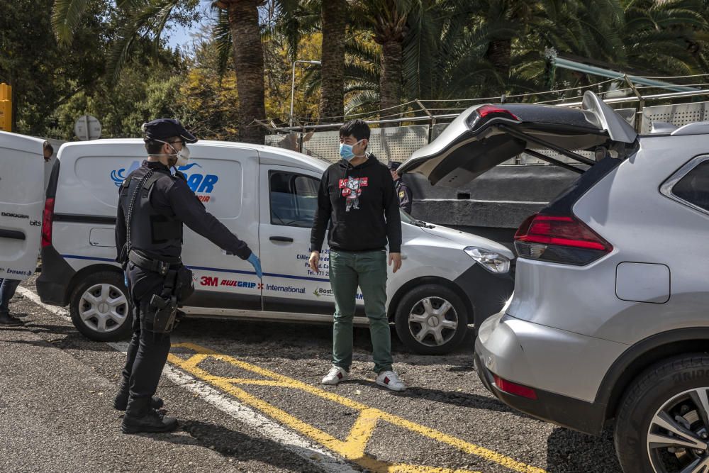 Coronavirus en Mallorca: La Policía contra la picaresca para esquivar las restricciones de movimientos