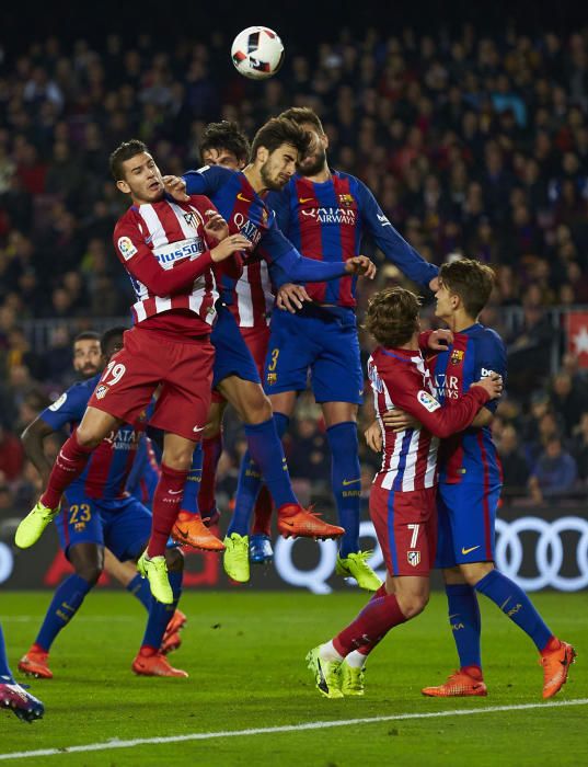 Las mejores imágenes del partido de vuelta de semifinales de Copa del Rey.