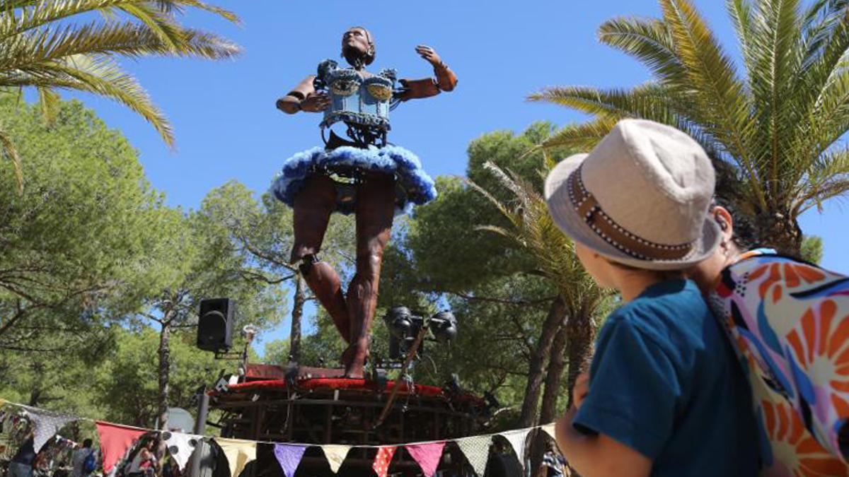 Último dia de Mercè en el Parc Joan Miró