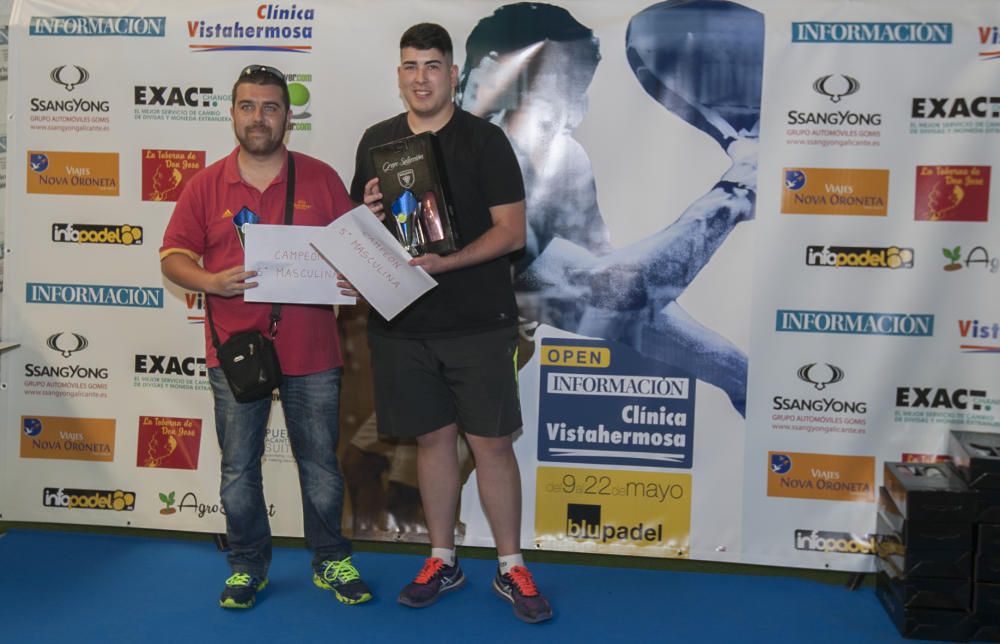 Campeones 5ª masculina. Joaquín Caselles y Antonio Colomina