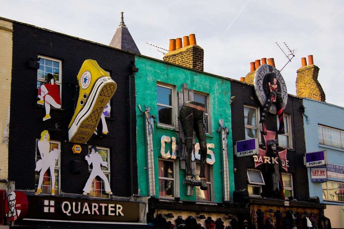 Camden, uno de los barrios más alternativos de Londres.