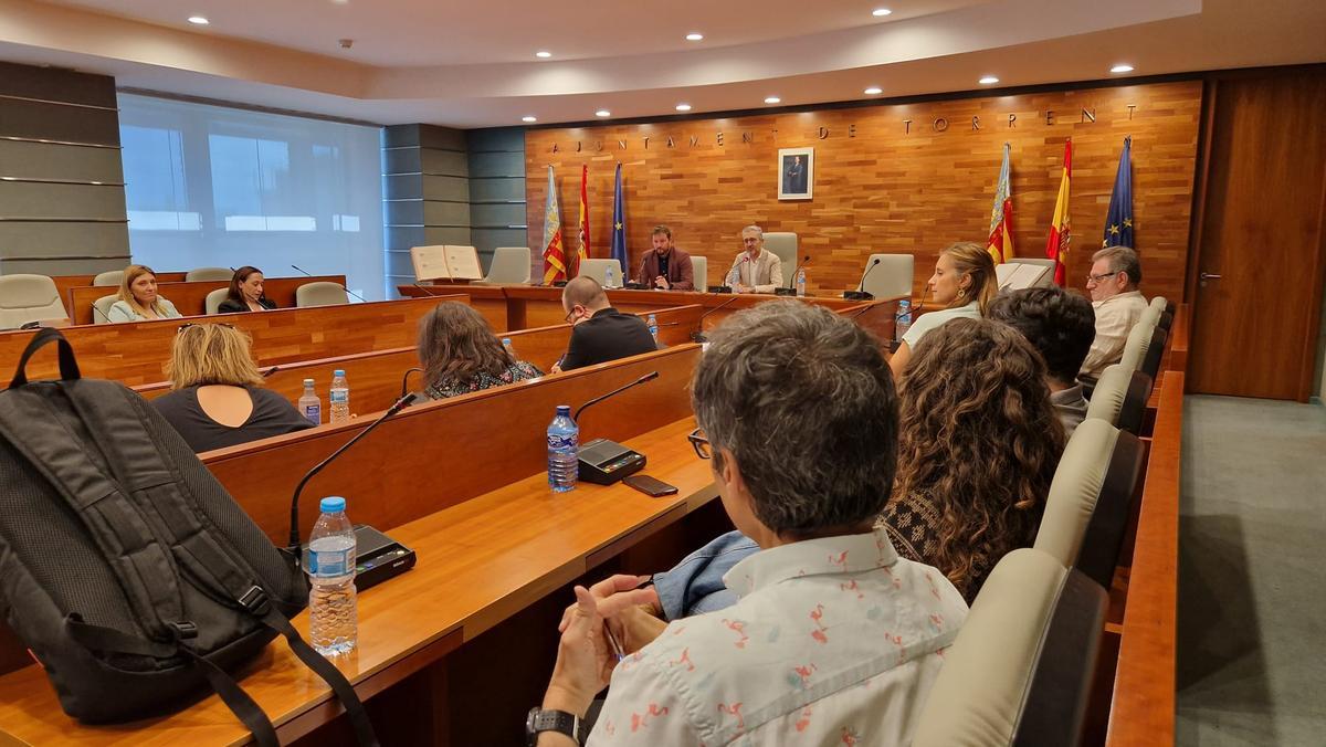 Campos y España han mantenido una charla con los medios