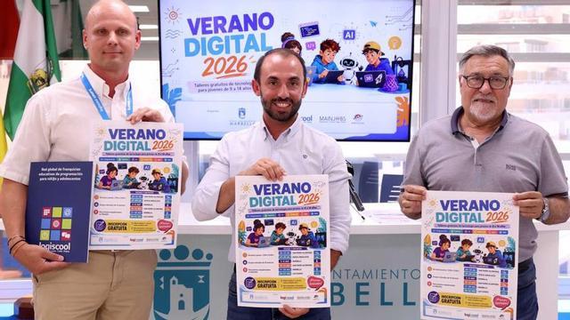 Presentación del programa digital dirigido a los menores del municipio. | L.O