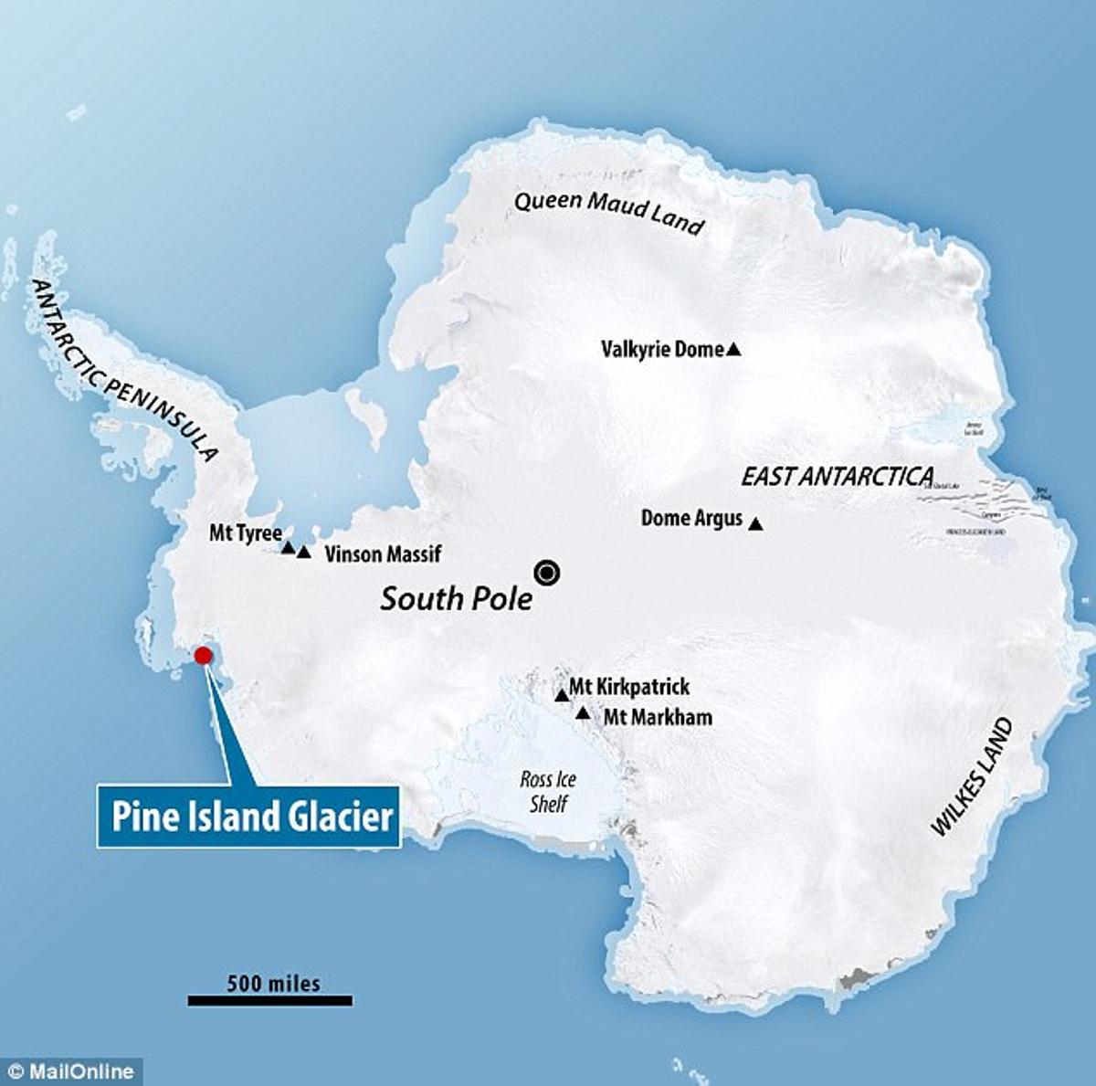 Un glaciar gigante de la Antártida se derrite ¿qué sucederá?