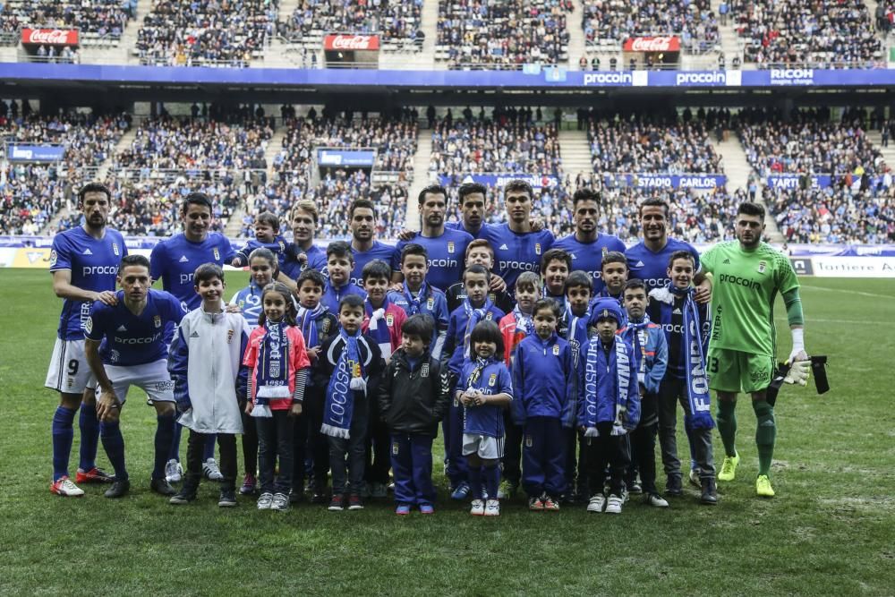 El partido entre el Langreo y el Oviedo B, en imágenes