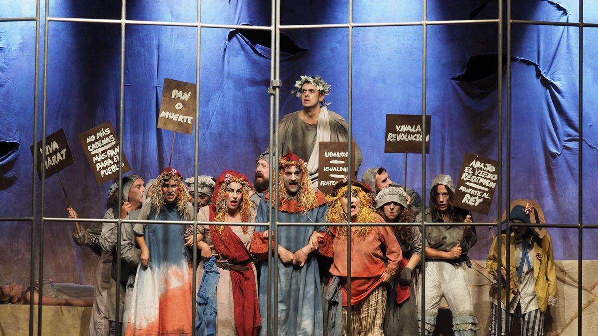 "Marat-Sade" va ser una de les funcions més destacades del FITAG.