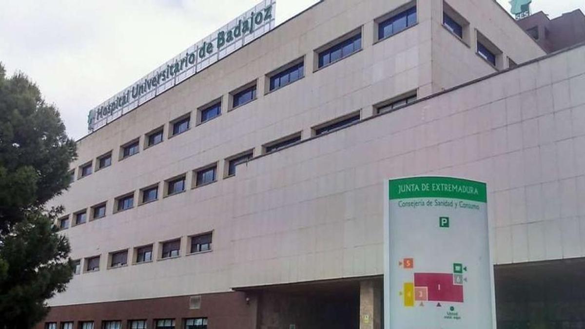 Hospital Universitario de Badajoz.
