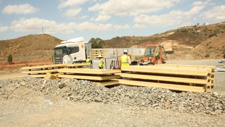 Imagen de obras en Mijas.